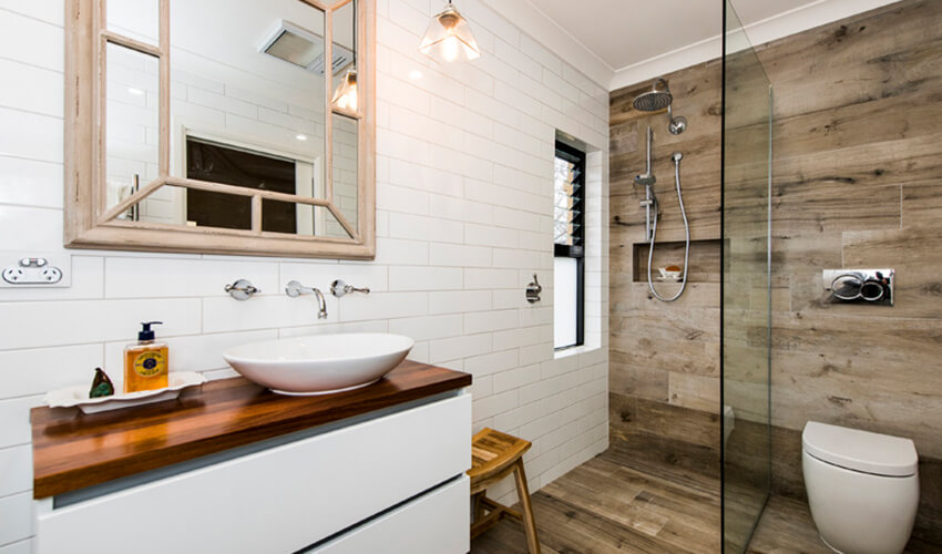 Bathroom renovation in North Fremantle