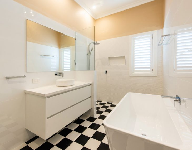 Bicton bathroom renovation