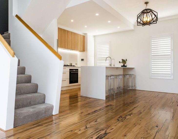 Kitchen stair case