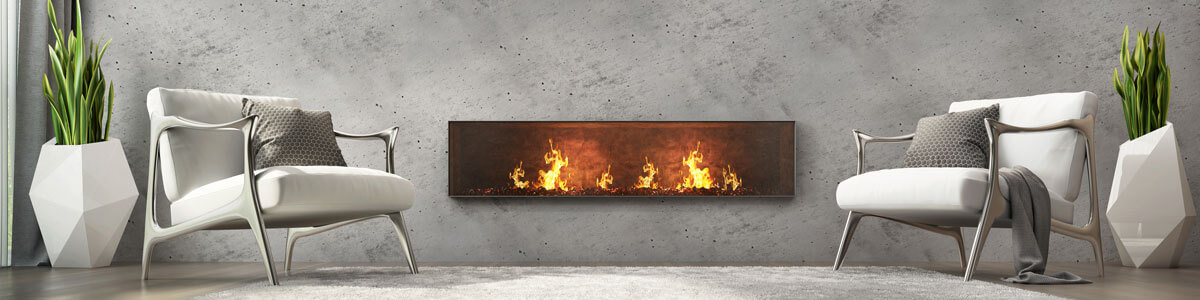 Modern fire place idea