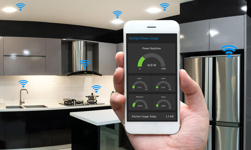 A fully functional smart kitchen