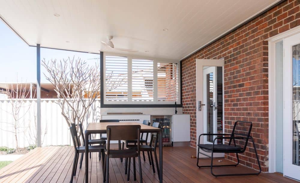 Patio renovation, Mt. Hawthorn.